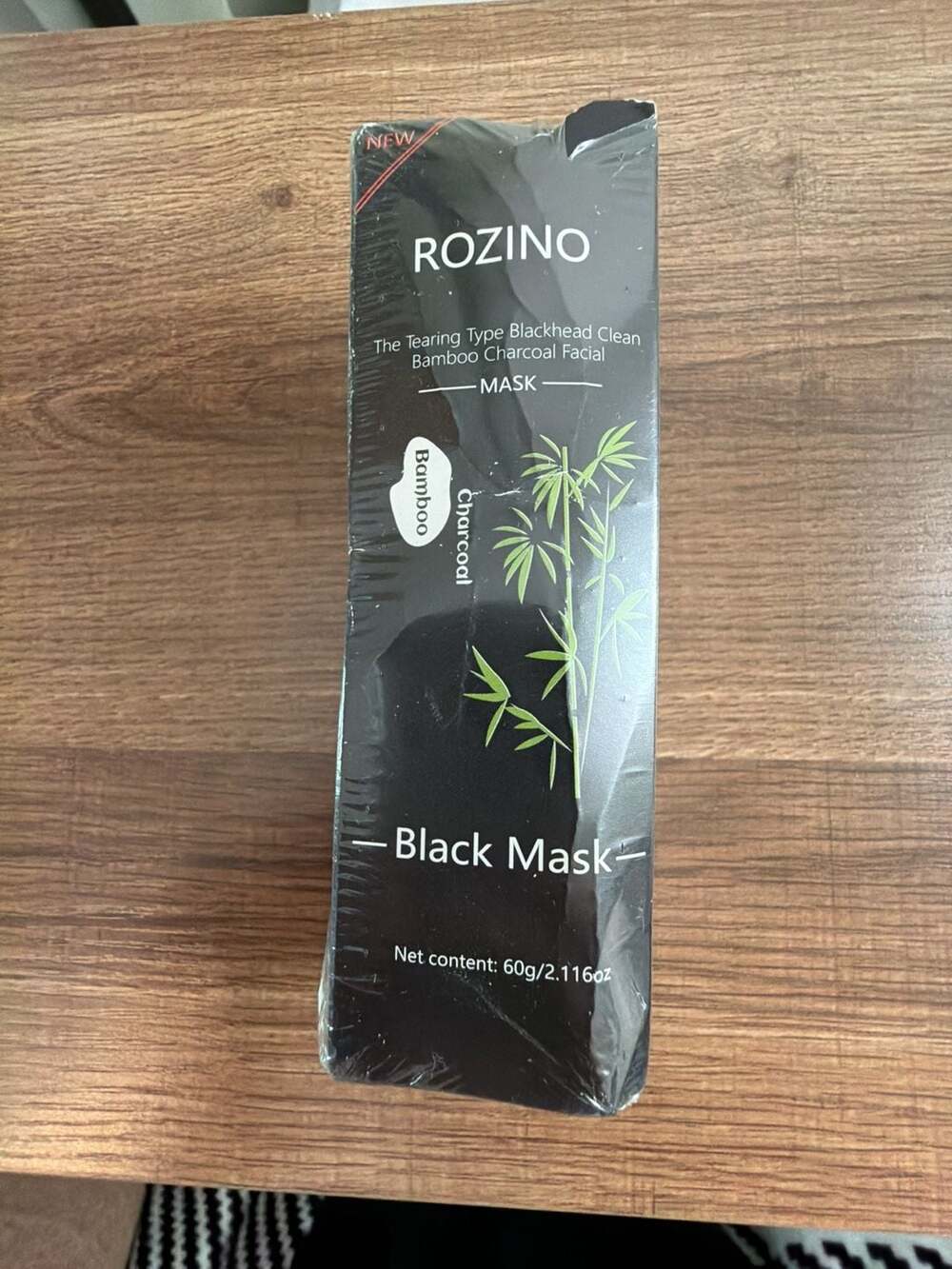 ROZINO The Tearing Type Blackhead Clean Bamboo Charcoal Facial Mask